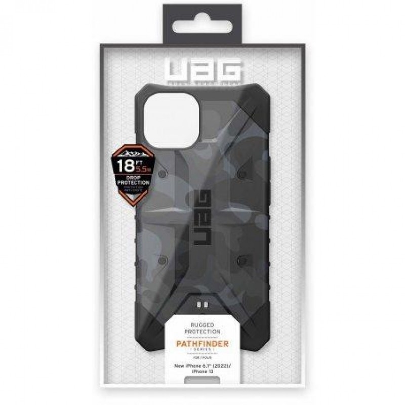 Чохол для смартфону URBAN ARMOR GEAR iPhone 14 Pathfinder SE Midnight Camo (114056114061)