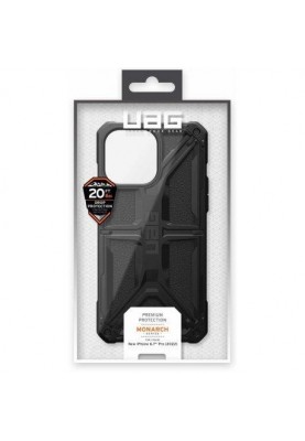 Чохол для смартфона URBAN ARMOR GEAR iPhone 14 Pro Max Monarch Black (114035114040)