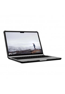 Чохол для ноутбука URBAN ARMOR GEAR Чохол для Apple MacBook AIR 13" 2022 Lucent, Black/Black (134008114040)