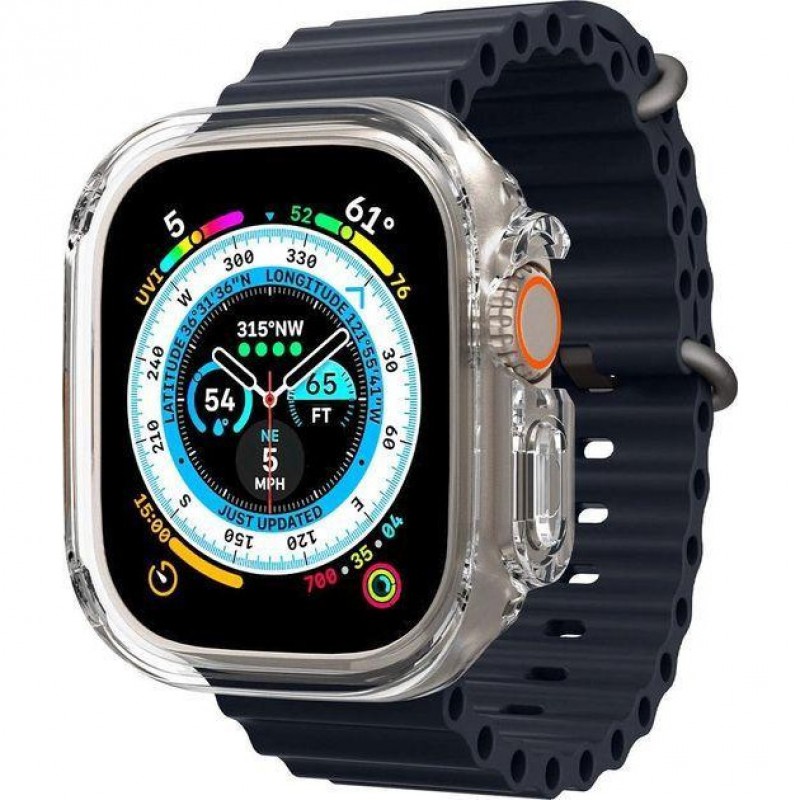 Чохол Spigen Чохол Apple Watch Ultra (49 мм) Ultra Hybrid Crystal Clear Case