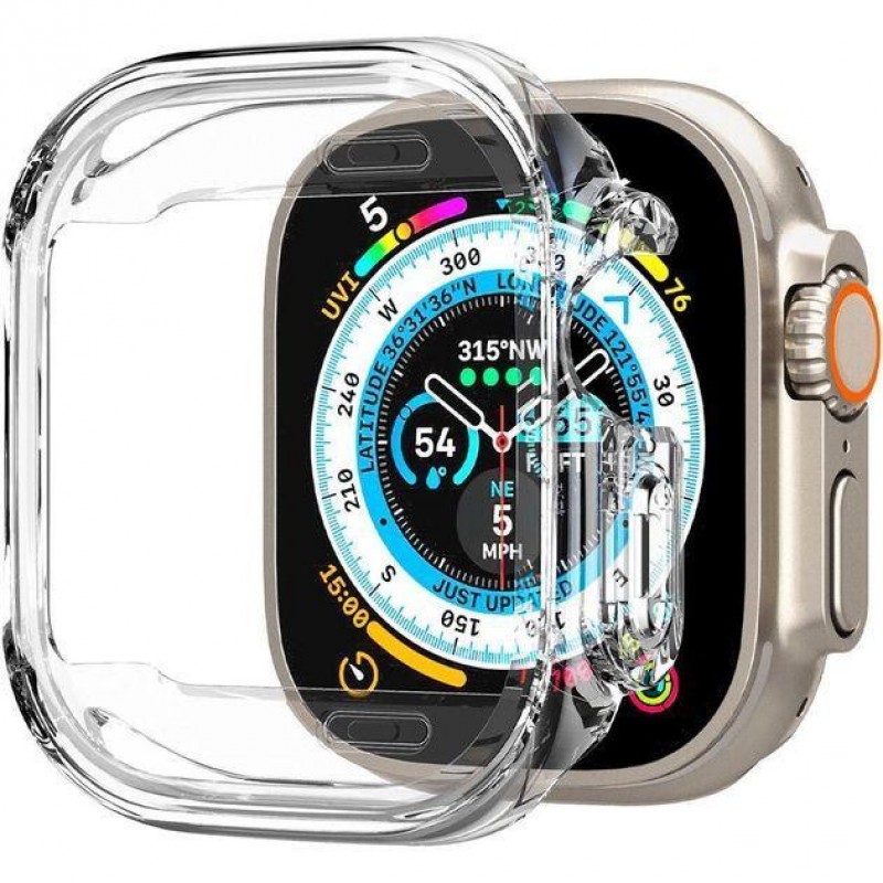 Чохол Spigen Чохол Apple Watch Ultra (49 мм) Ultra Hybrid Crystal Clear Case