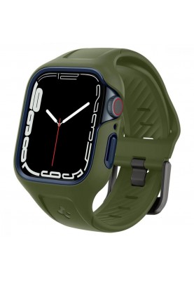 Чохол Spigen LIQUID AIR Pro APPLE WATCH 7/8 (45 мм) MOSS GREEN ACS04408