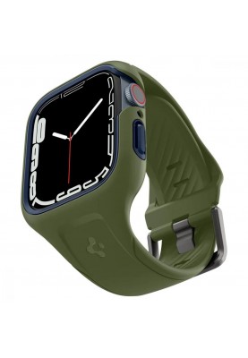 Чохол Spigen LIQUID AIR Pro APPLE WATCH 7/8 (45 мм) MOSS GREEN ACS04408