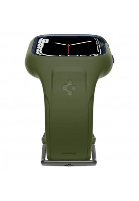 Чохол Spigen LIQUID AIR Pro APPLE WATCH 7/8 (45 мм) MOSS GREEN ACS04408