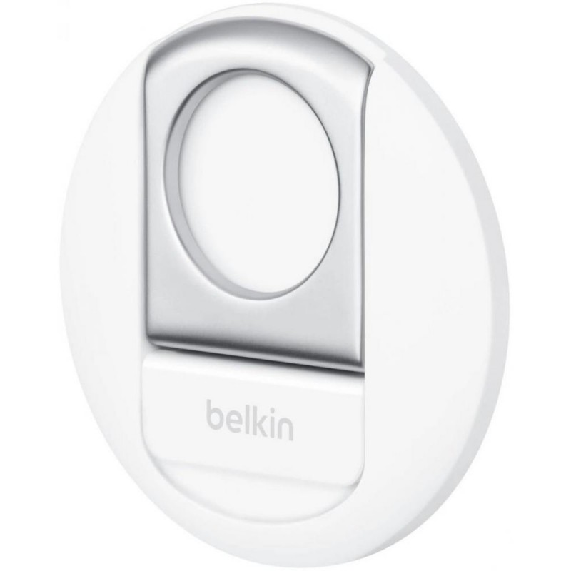 Тримач для смартфону Belkin iPhone Mount with MagSafe для Mac Notebooks White (MMA006BTWH)