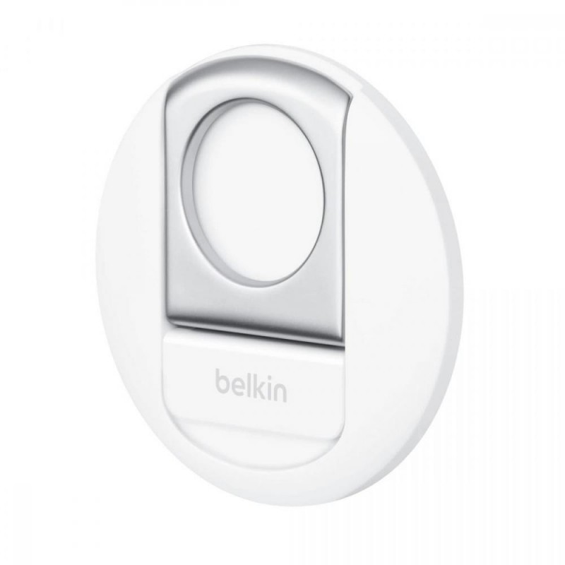 Тримач для смартфону Belkin iPhone Mount with MagSafe для Mac Notebooks White (MMA006BTWH)