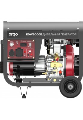 Дизельний генератор ERGO EDW6000E