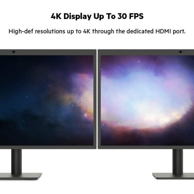 Док-станція для ноутбука Belkin USB-C Multimedia Dock (INC004BTSGY)