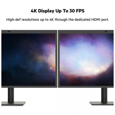 Док-станція для ноутбука Belkin USB-C Multimedia Dock (INC004BTSGY)