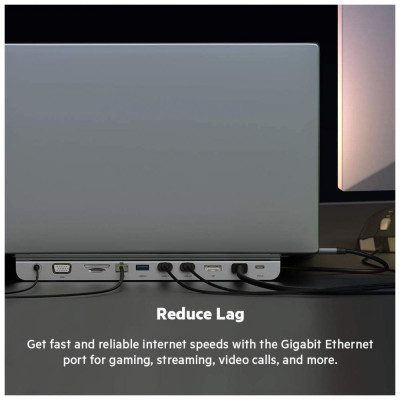 Док-станція для ноутбука Belkin USB-C Multimedia Dock (INC004BTSGY)