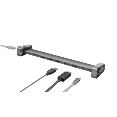 Док-станція для ноутбука Trust Dalyx Aluminium Dock (23417)