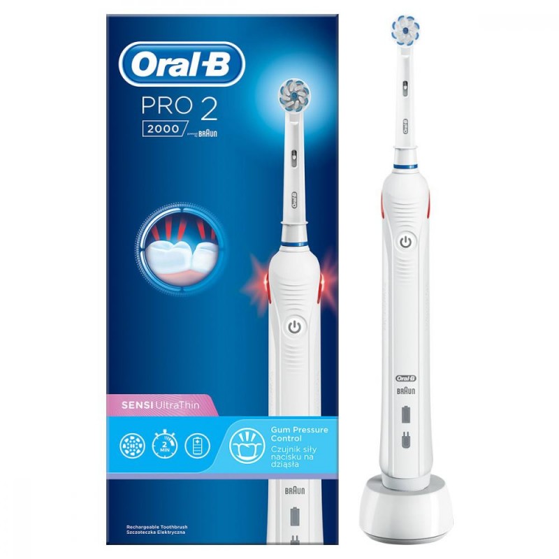 Електрична зубна щітка Oral-B Pro2 2000 Sensi UltraThin D501.513.2