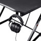 Геймерський ігровий стіл Trust GXT711X Dominus Desk Black (24503)