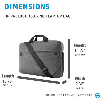 HP Сумка для ноутбука 15.6" Prelude Top Load Laptop Bag (2Z8P4AA)