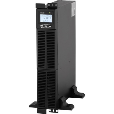 ДБЖ безперервної дії (Online) 2E OD1000RT, 1000VA/900W, RT2U, LCD, USB, 3xSchuko (2E-OD1000RT)
