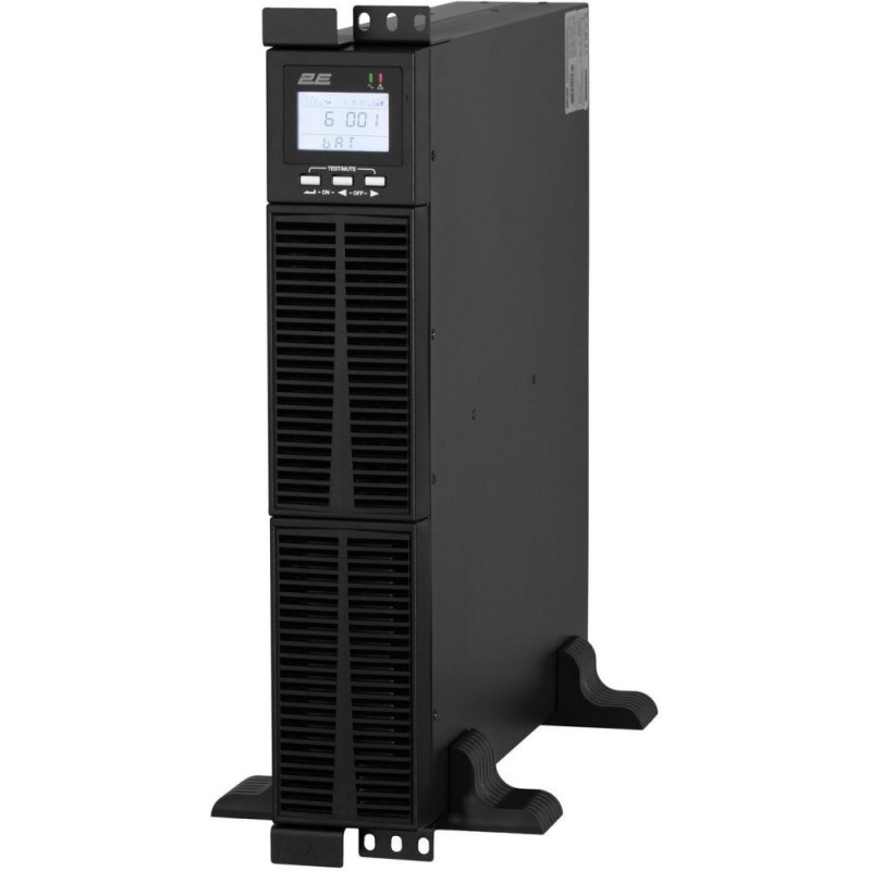 ДБЖ безперервної дії (Online) 2E OD2000RT, 2000VA/1800W, RT2U, LCD, USB, 4xSchuko (2E-OD2000RT)