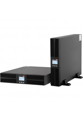 ДБЖ безперервної дії (Online) 2E SD10000RTL, 10kVA/10kW, RT4U, LCD, USB, на зовнішні АКБ, Terminal in&out (2E-SD10000RTL)