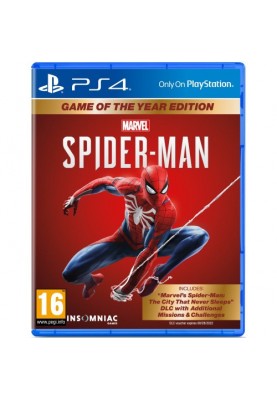 Гра для PS4 Spider-Man: Game Of The Year Edition PS4 (9959205)