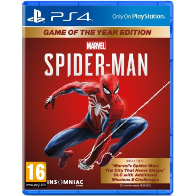 Гра для PS4 Spider-Man: Game Of The Year Edition PS4 (9959205)