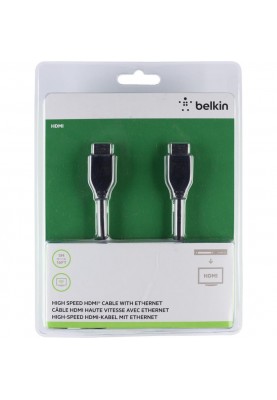 Кабель Belkin HDMI AM/AM High Speed Ethernet 5m Black (F3Y020BT5M)