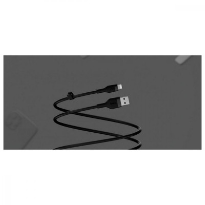 Кабель Lightning Belkin Silicone Lightning MFI 3m Black (CAA008BT3MBK)