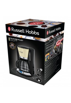 Крапельна кавоварка Russell Hobbs Colours Plus Cream 24033-56