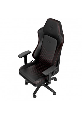 Комп'ютерне крісло для геймера Noblechairs Hero PU leather black/red (NBL-HRO-PU-BRD)