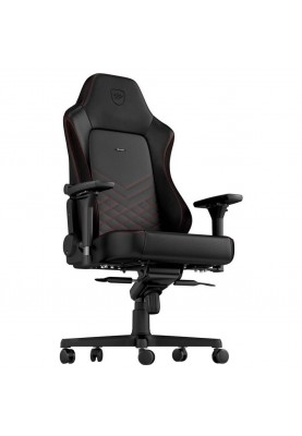 Комп'ютерне крісло для геймера Noblechairs Hero PU leather black/red (NBL-HRO-PU-BRD)