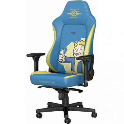 Комп'ютерне крісло для геймера Noblechairs Hero Series Fallout Vault Tec Edition (NBL-HRO-PU-FVT)