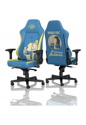 Комп'ютерне крісло для геймера Noblechairs Hero Series Fallout Vault Tec Edition (NBL-HRO-PU-FVT)