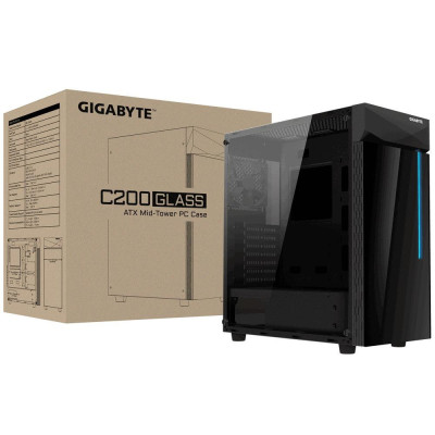 Корпус GIGABYTE C200 Glass (GB-C200G)