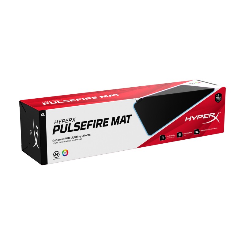 Килимок для миші HyperX Pulsefire Mat RGB XL (HMPM1R-A-XL, 4S7T2AA)