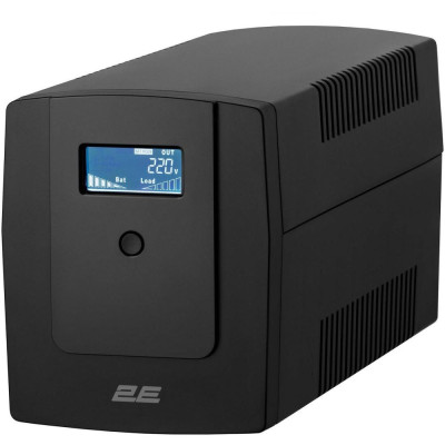 Лінійно-інтерактивний ДБЖ 2E DD1500, 1500VA/900W, LCD, USB, 3xSchuko (2E-DD1500)