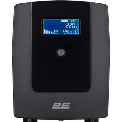Лінійно-інтерактивний ДБЖ 2E DD1500, 1500VA/900W, LCD, USB, 3xSchuko (2E-DD1500) Лінійно-інтерактивний ДБЖ 2E DD1500, 1500VA/900W, LCD, USB, 3xSchuko (2E-DD1500)