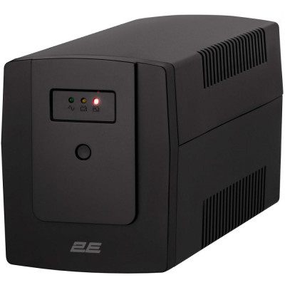 Лінійно-інтерактивний ДБЖ 2E ED1200, 1200VA/720W, LED, 3xSchuko (2E-ED1200)