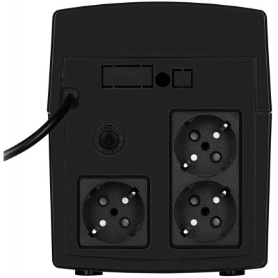 Лінійно-інтерактивний ДБЖ 2E ED1200, 1200VA/720W, LED, 3xSchuko (2E-ED1200)