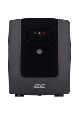 Лінійно-інтерактивний ДБЖ 2E ED1200, 1200VA/720W, LED, 3xSchuko (2E-ED1200)