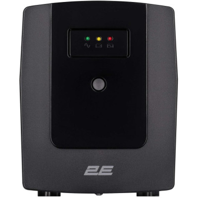 Лінійно-інтерактивний ДБЖ 2E ED1200, 1200VA/720W, LED, 3xSchuko (2E-ED1200)