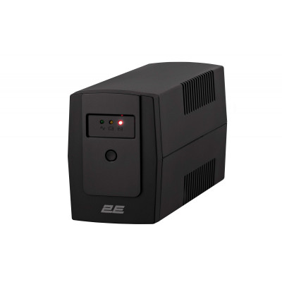 Лінійно-інтерактивний ДБЖ 2E ED850, 850VA/480W, LED, 2XSCHUKO (2E-ED850)