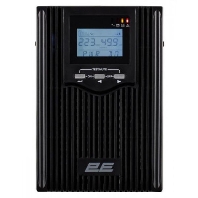 Лінійно-інтерактивний ДБЖ 2E PS2000L, 2000VA/1600W, на зовнішні АКБ 4*12В, 2xSchuko+1xC13 (2E-PS2000L)