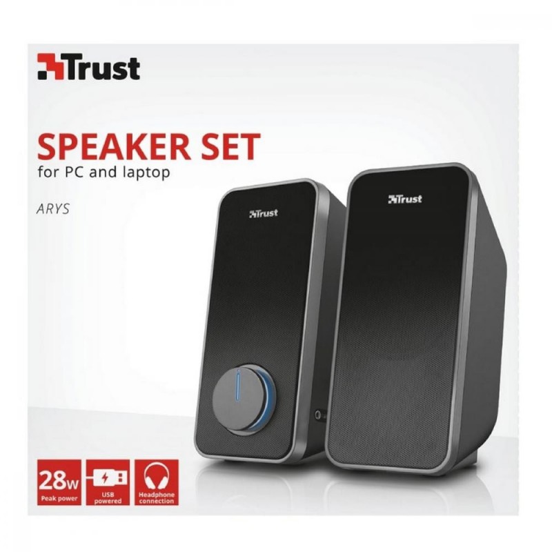 Мультимедійна акустика Trust Arys Speaker Set USB Black (20179)