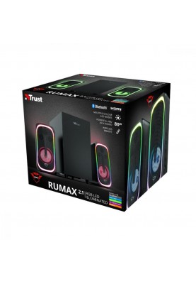 Мультимедійна акустика Trust GXT 635 Rumax RGB Black (23927)