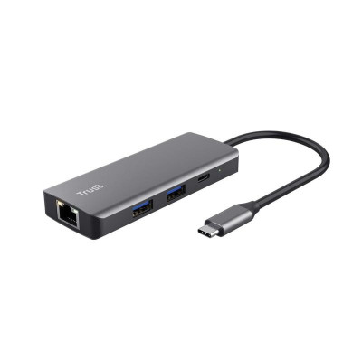 Мультипортовий адаптер Trust Dalyx 6-in-1 Multiport Adapter (24968)