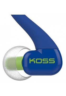 Навушники з мікрофоном Koss FitClips KSC32i Blue (194944.101)