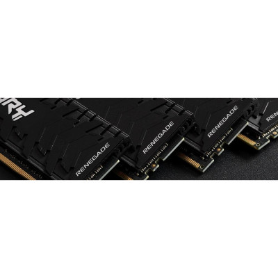 Пам'ять для настільних комп'ютерів Kingston FURY 16 GB DDR4 3600 MHz Renegade Black (KF436C16RB1/16)