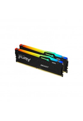 Пам'ять для настільних комп'ютерів Kingston FURY 32 GB DDR5 5200 MHz Beast RGB (KF552C40BBA-32)