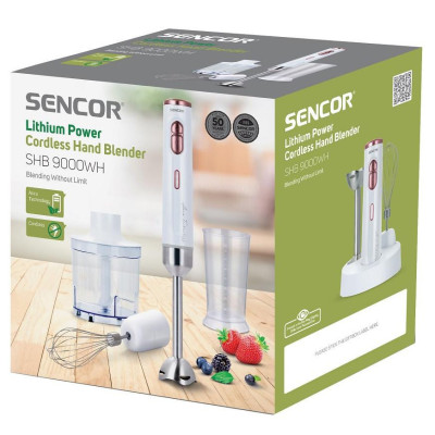 Занурювальний блендер Sencor SHB 9000WH