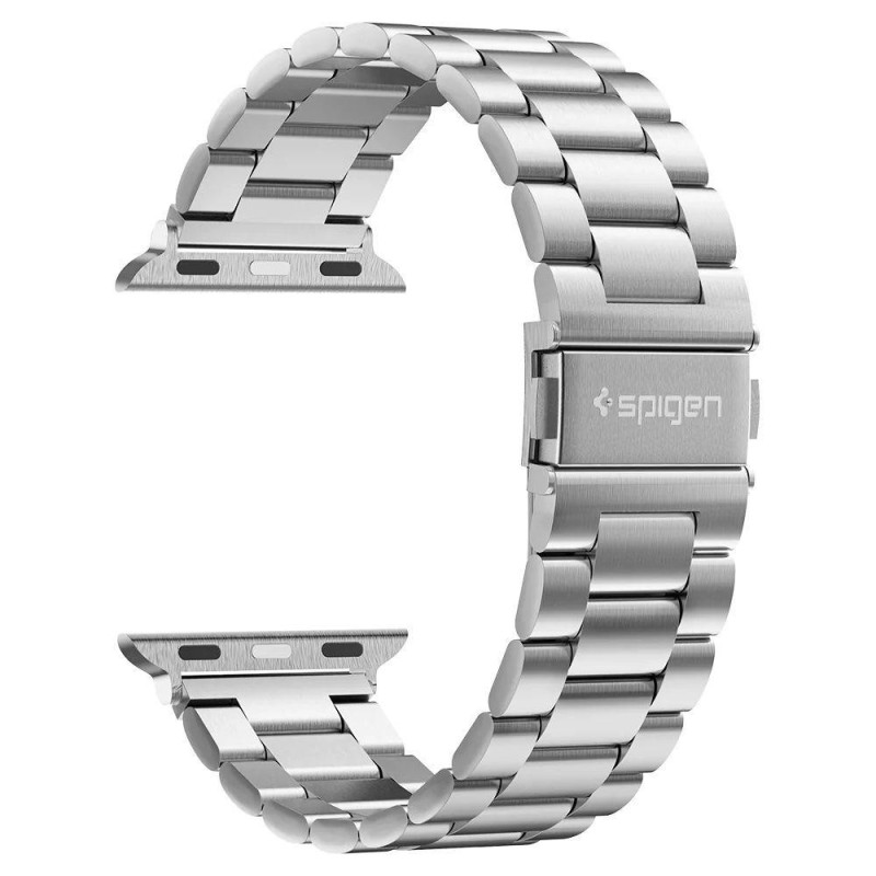 Ремінець Spigen Металевий ремінець Modern Fit для Apple Watch 42/44mm Silver (062MP25404)