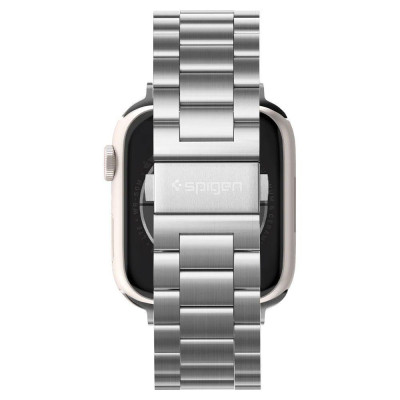 Ремінець Spigen Металевий ремінець Modern Fit для Apple Watch 42/44mm Silver (062MP25404)