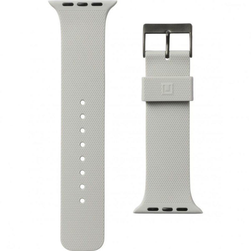 Ремінець URBAN ARMOR GEAR Ремінець для Apple Watch 45/44/42mm-U Dot Silicone New Grey (194005313030)